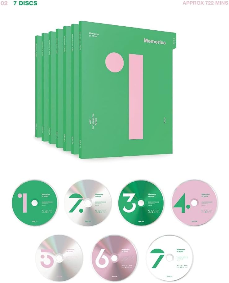 BTS MEMORIES OF 2020 BLURAY