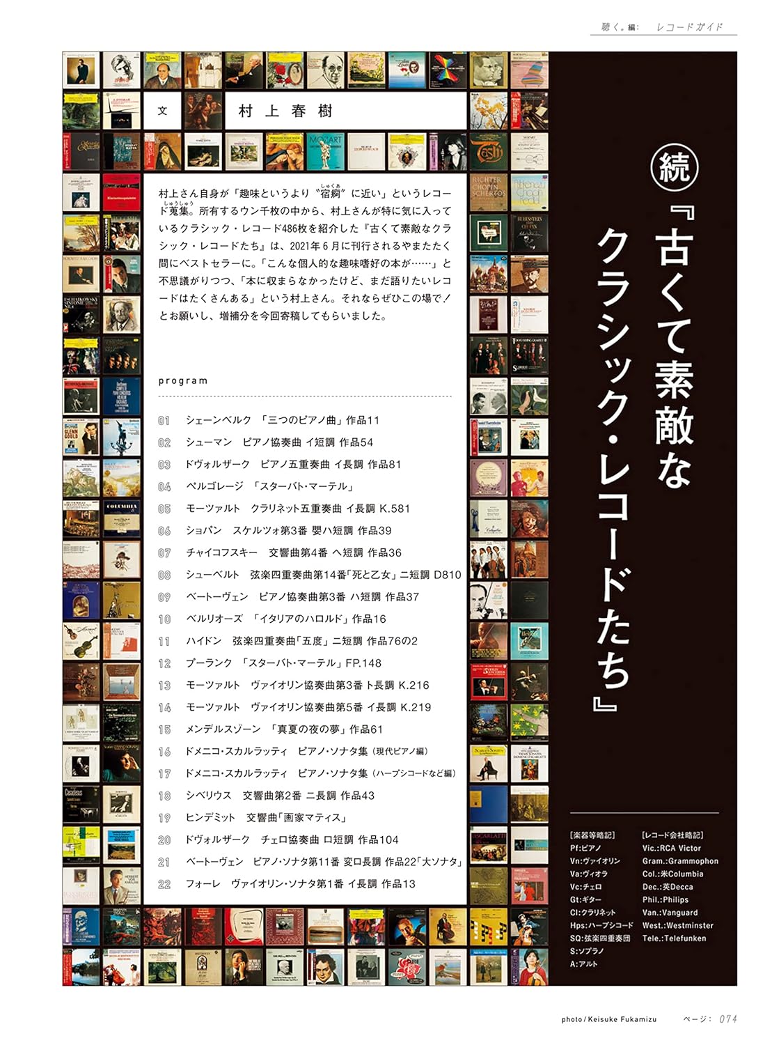 BRUTUS | Haruki Murakami Casa Mook