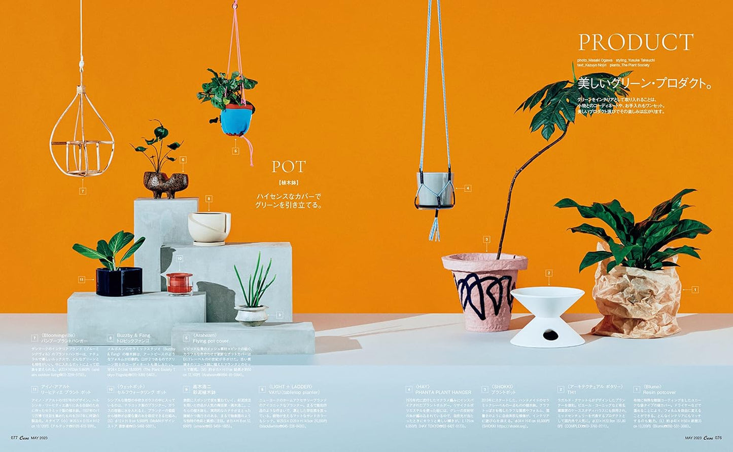 CASA BRUTUS | Indoor Green