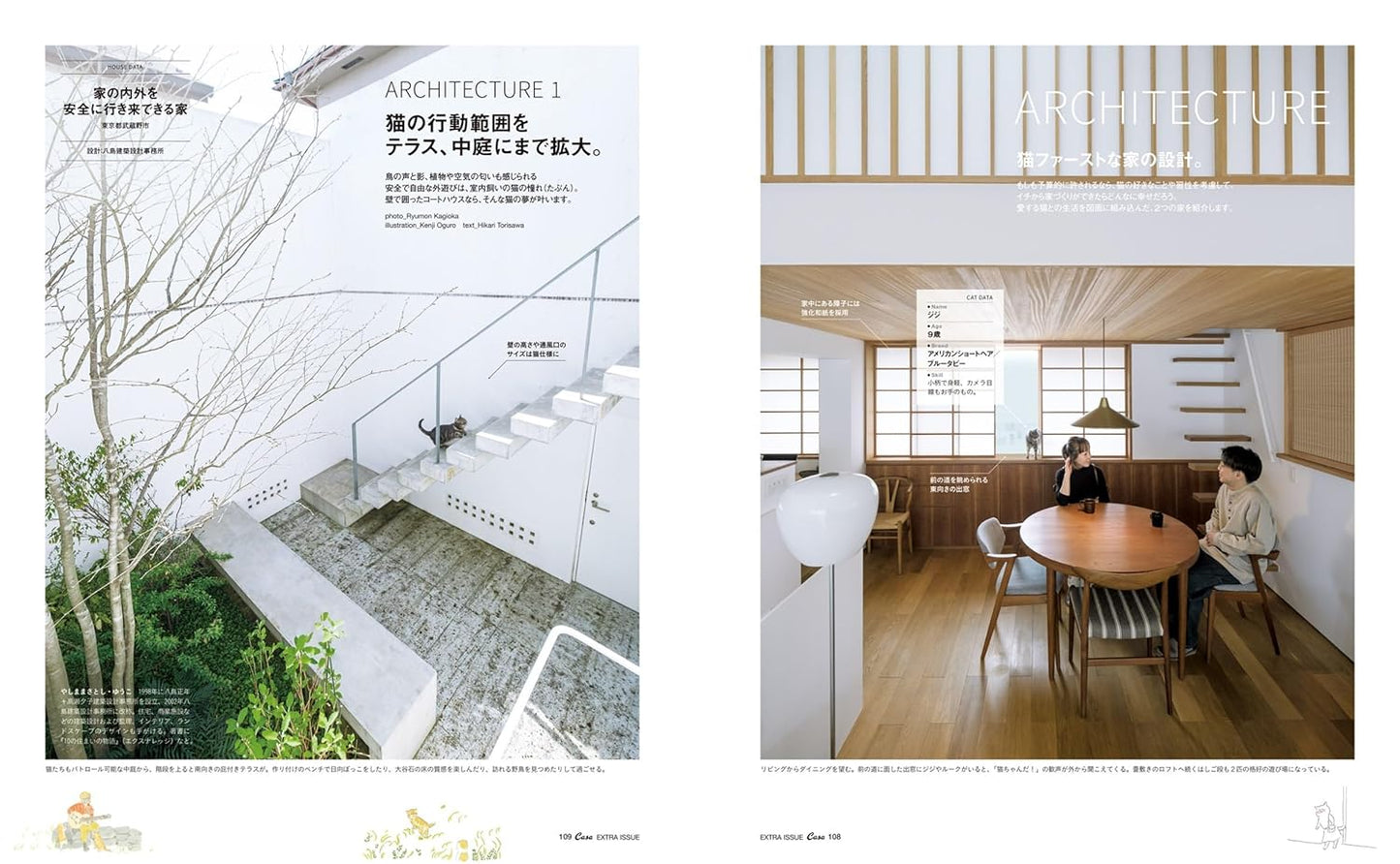 CASA BRUTUS | Gatos y Casas