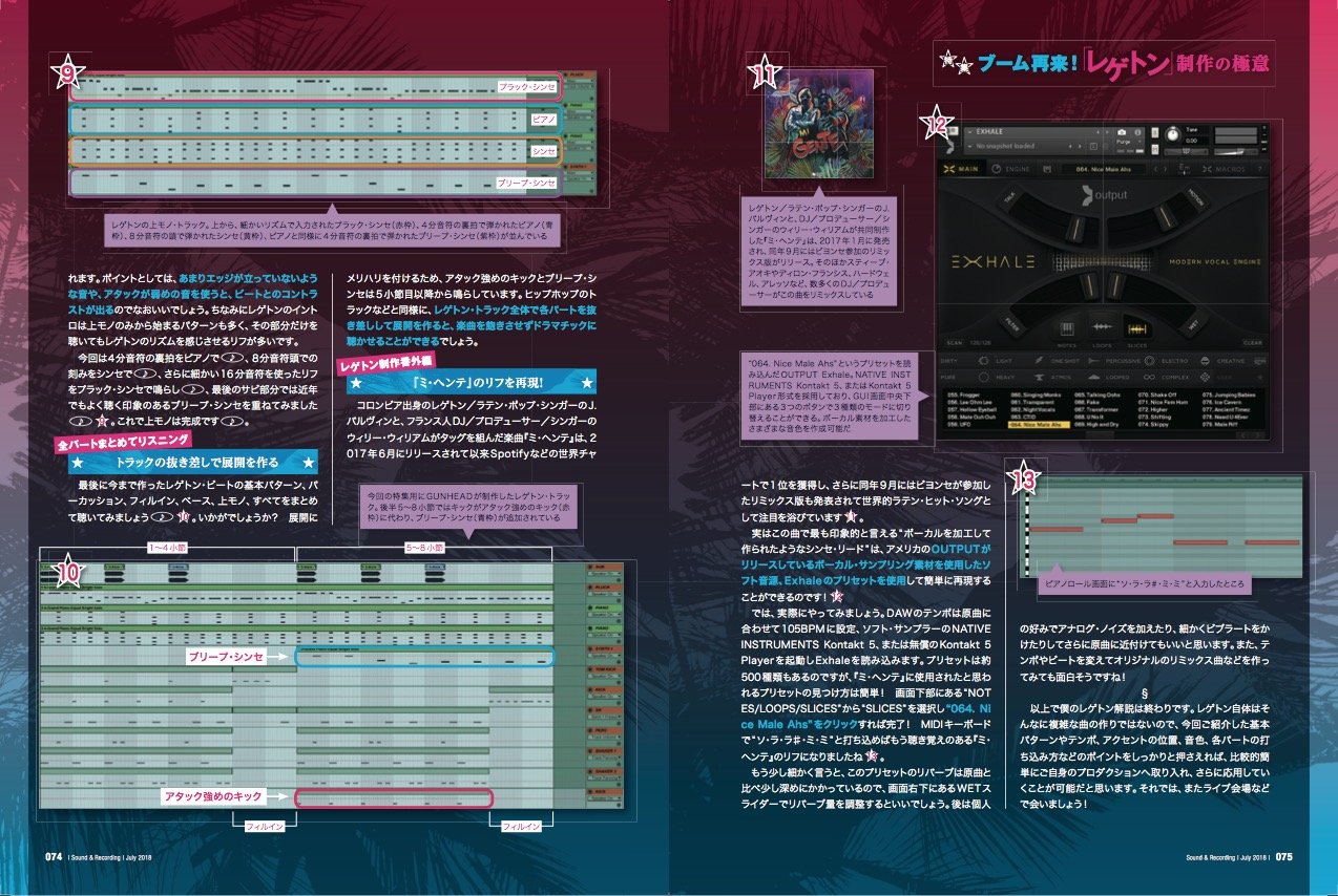 Sound & Recording 2018.07